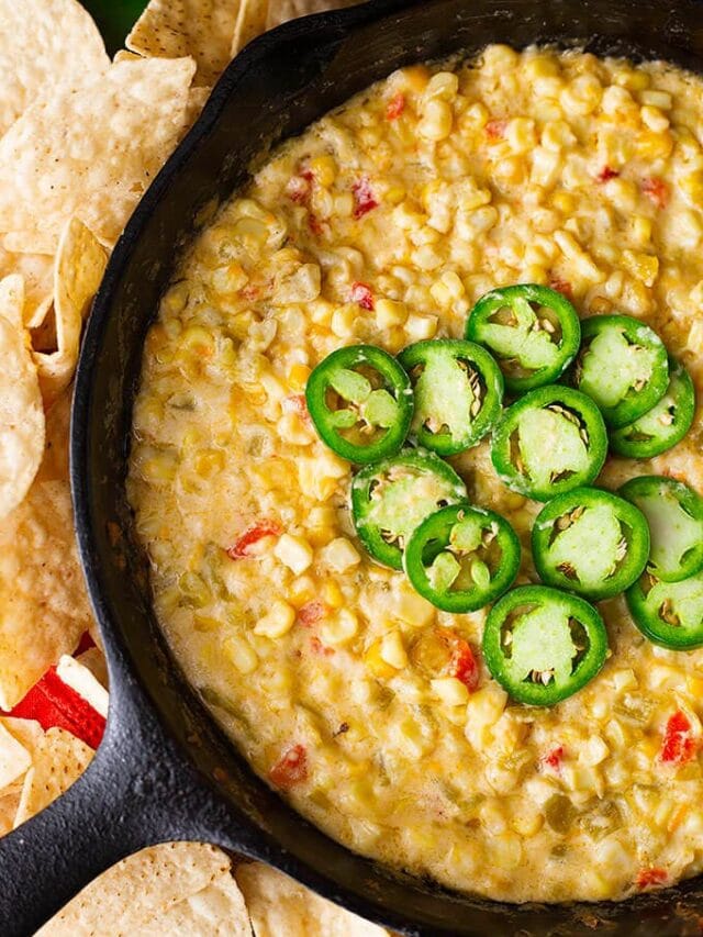 Hot Cheesy Corn Dip Story - Simply Happy Foodie