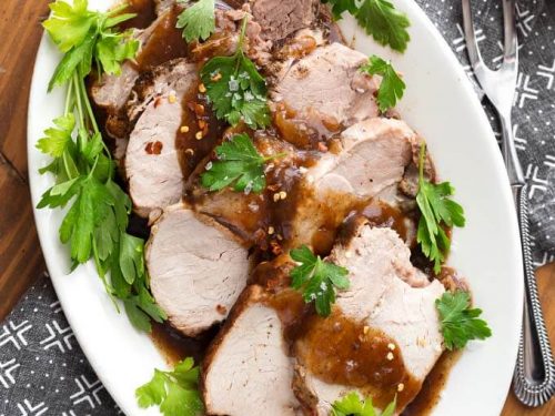 Instant pot pork loin best sale cook time per pound