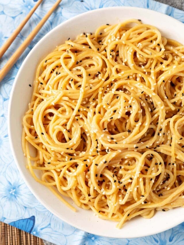 Instant Pot Garlic Noodles Story Simply Happy Foodie