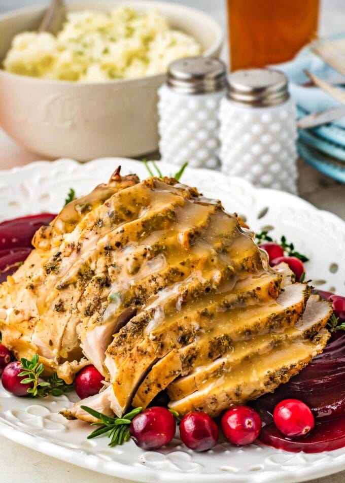 Slow Cooker Turkey Breast - Simply Happy Foodie