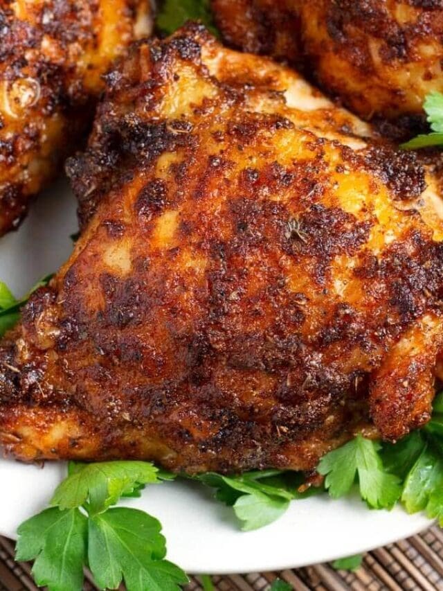 Air Fryer Chicken Thighs Story Simply Happy Foodie